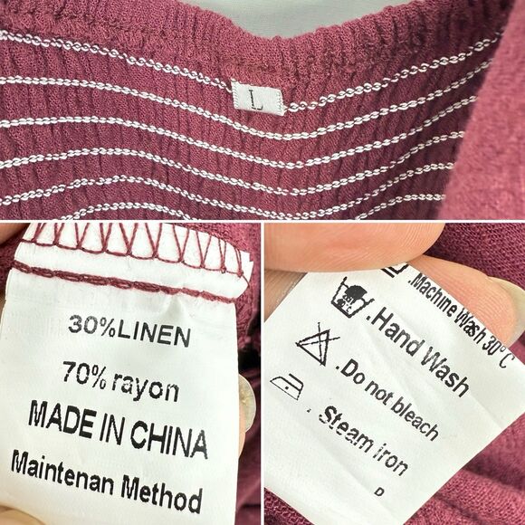 Jumpsuit Tan Large Summer One Shoulder Rose High Waist Casual Wide Leg ANRABESS - Picture 12 of 16